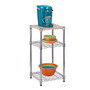 Honey-Can-Do 3-Tier Shelving Tower with MDF Top (SHF-04345)