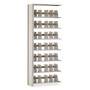 Add-on Unit for Snap-Together Open Shelving, 7-Shelves, 88"H x 36"W (65dd94a60030d3d4782066d2_ud)