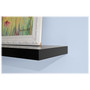 Eden Grove Slim MDF Mounted Shelf, 48", Black (9084674)