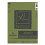 Canson XL Recycled 9" x 12" Hard Bound Sketch Pad, 100 Sheets/Pad, 3/Pack (96471-PK3)