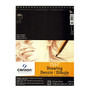 Canson 11" x 14" Wire Bound Drawing Sketch Pad, 24 Sheets/Pad, 2/Pack (57559-PK2)