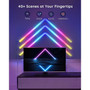 Govee Glide Multicolor LED Wall Light, 8 Segments Plus 2 Corners (B6062A02)