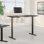 Bush Business Furniture Move 60 Series 72"W Electric Height Adjustable Standing Desk, Storm Gray (M6S7230SGSK)