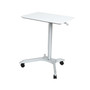 AIRLIFT XL Pneumatic Sit-Stand Mobile Desk Cart, Height-Adjustable from 27.1 to 41.9, White (65dd969e0030d3d4782076ea_ud)