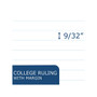 Roaring Spring Paper Products Studio Series 1-Subject Notebooks, 9" x 11", College Ruled, 70 Sheets, Each (11323_1)