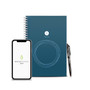 Rocketbook Wave 1-Subject Smart Notebook, 6" x 8.9", Dotted, 40 Sheets, Blue (WAV-E-K-A)