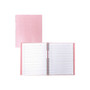Blueline NotePro Pink Ribbon 1-Subject Professional Notebooks, 8.5" x 10.75", College Ruled, 100 Sheets, Pink (A10200.PNK2)