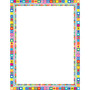 Barker Creek Retro Stationery Decorative Paper 8.5" x 11", Multi Color (LL722)