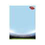 Great Papers! Game Time Football Letterhead, Multicolor, 80 Per Pack (2019060)