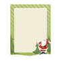 Masterpiece Studios Great Papers! Jolly Santa Claus Stationery, Green Stationery with Santa Claus Design, 8 1/2" x 11", 80/Pk (65dd990c0030d3d4782088d4_ud)