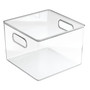 InterDesign Binz Office Storage Set, Clear, 4/Pack (71230M4)