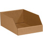 Open Top Bin Boxes, 10" x 12" x 4-1/2", Kraft, 25/Bundle (BINMT1012K)
