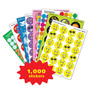 Trend Enterprises Enterprises Assorted Stickers, Assorted Colors, 4 Pack/Bundle (T-90006)