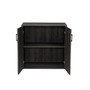 QUUBs 31.5" Storage Cabinet with 2 Shelves, Weathered Gray (G115002600)
