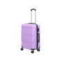 Nicci Deco Plastic 3-Piece Luggage Set, Lilac (CRL010-Lilac)