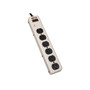 Tripp Lite 6-Outlet Surge Suppressor, 6' Cord, 900 Joules (PM6NS)