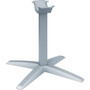 HON X-Leg Table Base, Platinum, 28 3/8"H (65dd9e760030d3d47820b409_ud)