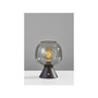 Adesso Ashton Incandescent Table Lamp, Matte Black (3436-01)