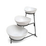 Gibson Elite Gracious Dining 3 Tier Bowl Server Set with Metal Stand (65dd9ed90030d3d47820b7c3_ud)
