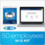 Adams 2023 W2 Tax Forms Kit with Adams Tax Forms Helper and 10 Free eFiles, 50/Pack (STAX650W-23)