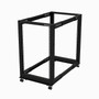 18U 19" Open Frame Server Rack - 4 Post, Adjustable Depth 22 to 40" - Mobile Network Equipment Rack - HP ProLiant ThinkServer (65dda14f0030d3d47820c92c_ud)