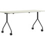 HON Between Nesting Training Room Table, 30" x 72", Silver Mesh/Loft (HONPT3072NSB9LT)