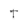 SIIG® CEMT0Q11S1 Articulating Dual Monitor Desk Mount, Up To 22 lbs. (65dda1e70030d3d47820cf10_ud)