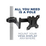 Mount-It! Full-Motion Truss/Pole TV Mount, 17.6 lbs. Max. (MI-391)