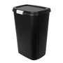 Hefty Odor Control Trash Can, 13 Gallon, Black, 2/Pack (HFTCOM228707507)