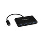 StarTech 1-Port USB 3.0 Hub, Black (HB30C4AB)