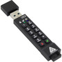 Apricorn ASK3-NX 4GB USB 3.1 Type A Flash Drive, Black (ASK3-NX-4GB)