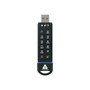 Apricorn Aegis Secure Key 16GB USB 3.0 Type A Flash Drive, Black (ASK3-16GB)