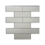 RoomMates Classic Subway StickTILES Peel and Stick Backsplashes Traditional Decals, Decorative, 4/Pack (TIL3459FLT)