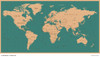 World Map Vintage.