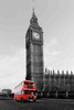 London bus at Big Ben