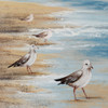 Seagulls on the beach I