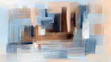 Abstract beige and blue