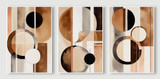 Geometric triptych