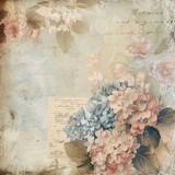 Vintage hydrangea (N-10)
