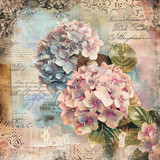 Vintage hydrangea (N-1)