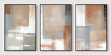 Watercolor triptych