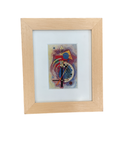 Cuadro con imagen reproducción de Kandinsky
