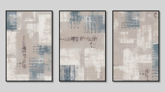 Vintage grey triptych
