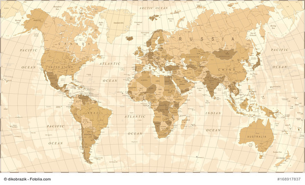 Vintage Worldmap