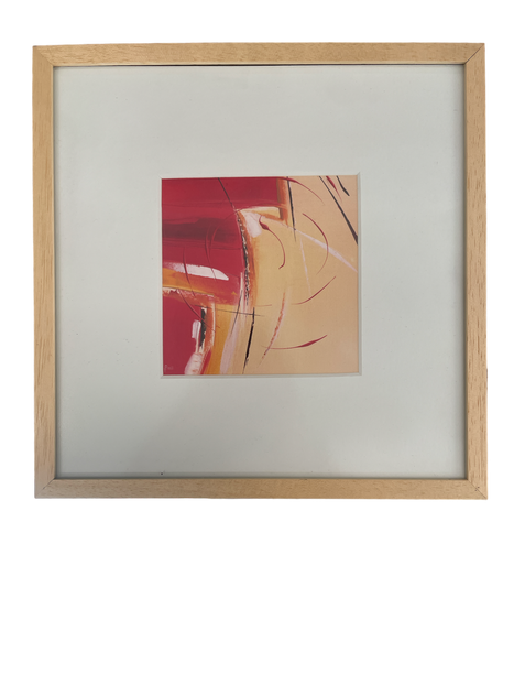 Cuadro con imagen abstracta I