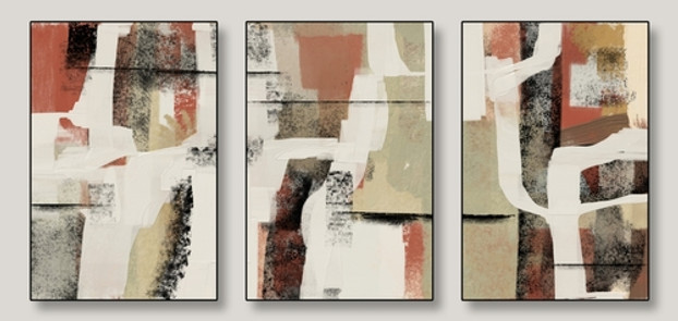 Triptych Earth and Sand