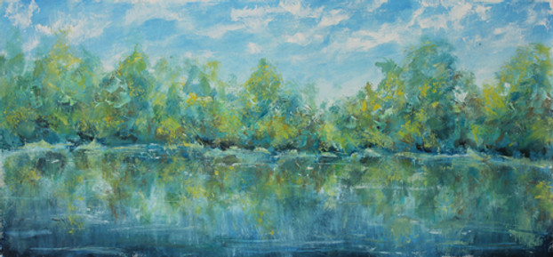 Lake in the forest Lake in the forest