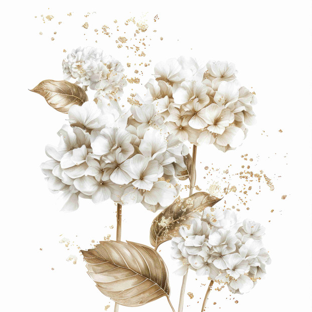 White hydragnea  (N-12)