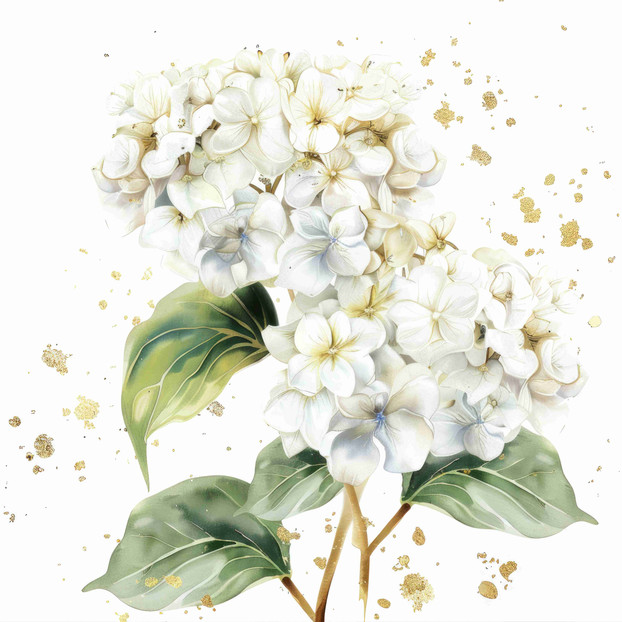 White hydragnea  (N-3)