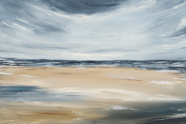 Sky  sea  and sand